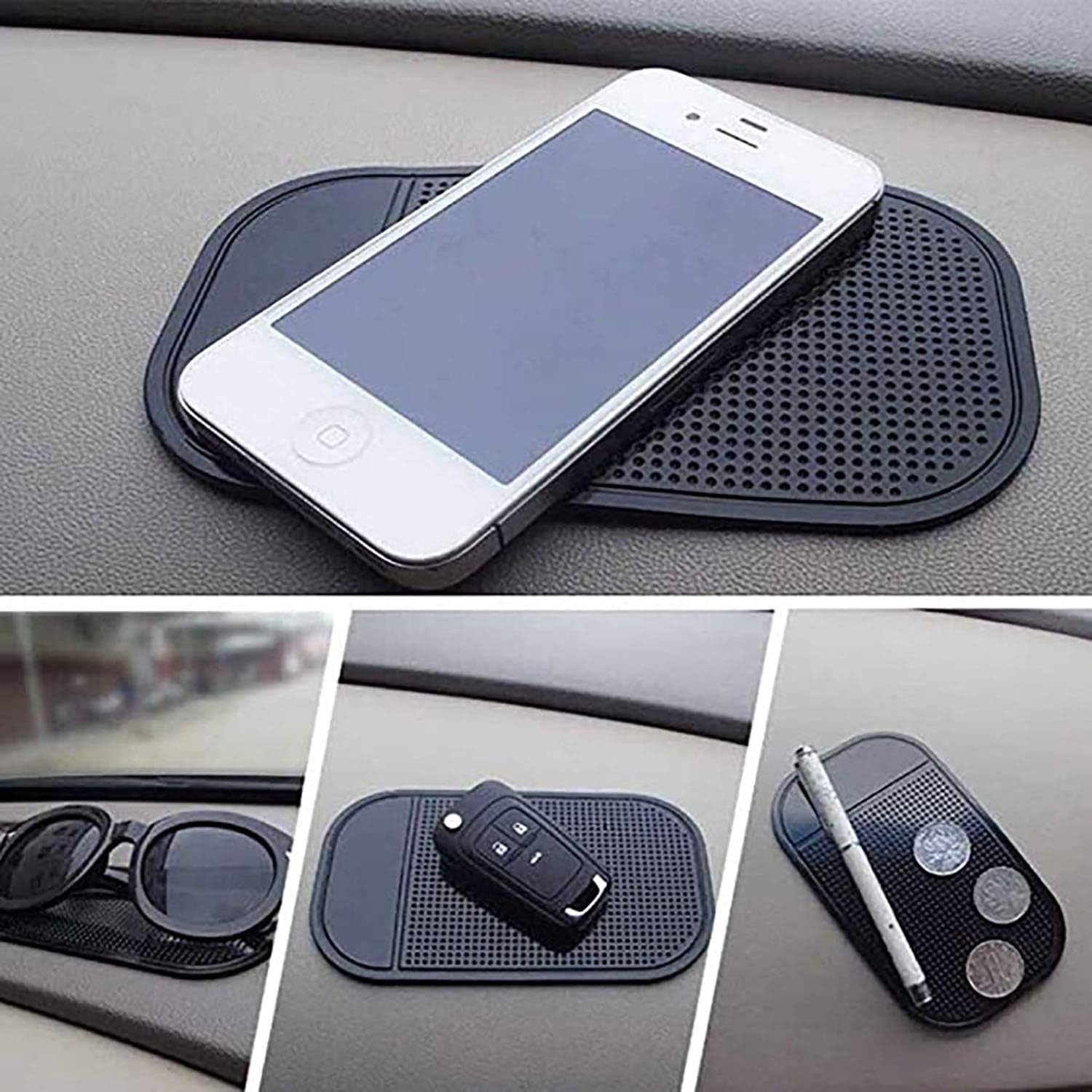 4303 Car Non-Slip Mat Car Holder, Non-Slip Mat Anti-Slip Car Gel Pads Adhesive Mat Non-Slip Mat Car Dashboard for Other Equipment such as Mobile Phones Keys Glasses (1 Pc) 4303 Car Non-Slip Mat Car Holder, Non-Slip Mat Anti-Slip Car Gel Pads Adhesive Mat Non-Slip Mat Car Dashboard for Other Equipment such as Mobile Phones Keys Glasses (1 Pc)